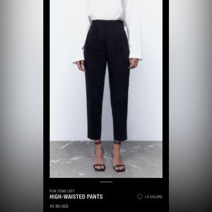 Zara High-Waisted Pants